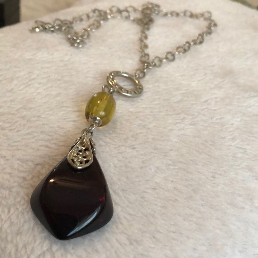 Beautiful silver necklace